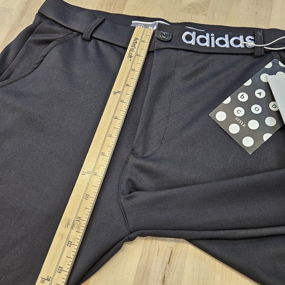 Adidas Ultimate 365 3 Stripe Tapered Trousers Golf pants Mens X-Large Black Bar - Picture 6 of 10